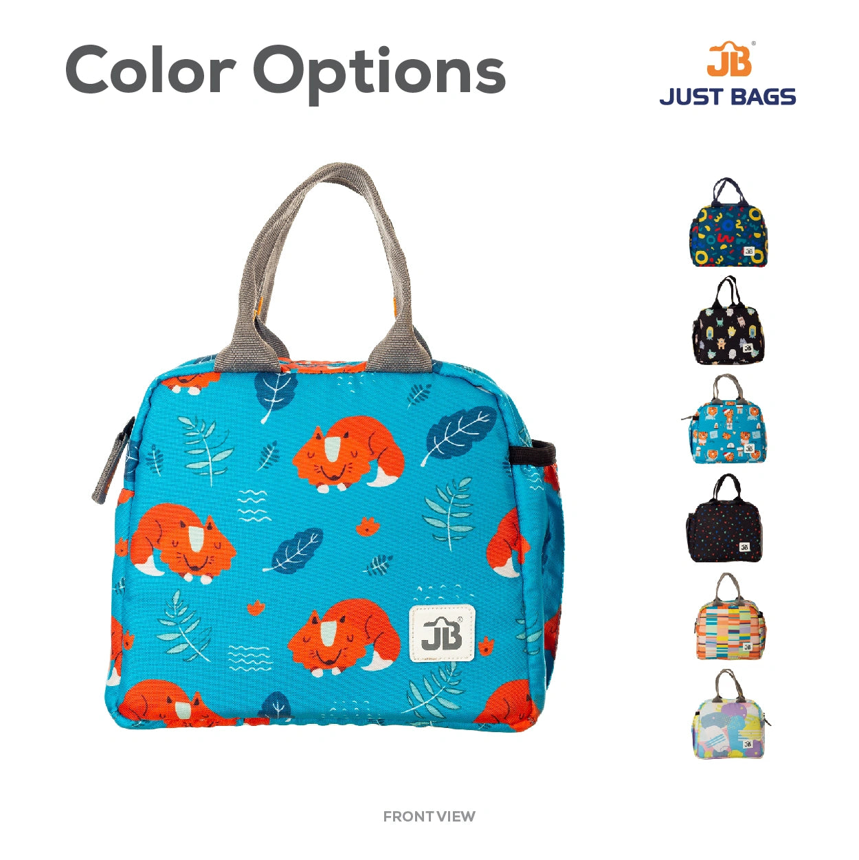 JUSTBAGS Nourish On-the-Go Insulated Lunch Bag – 6L