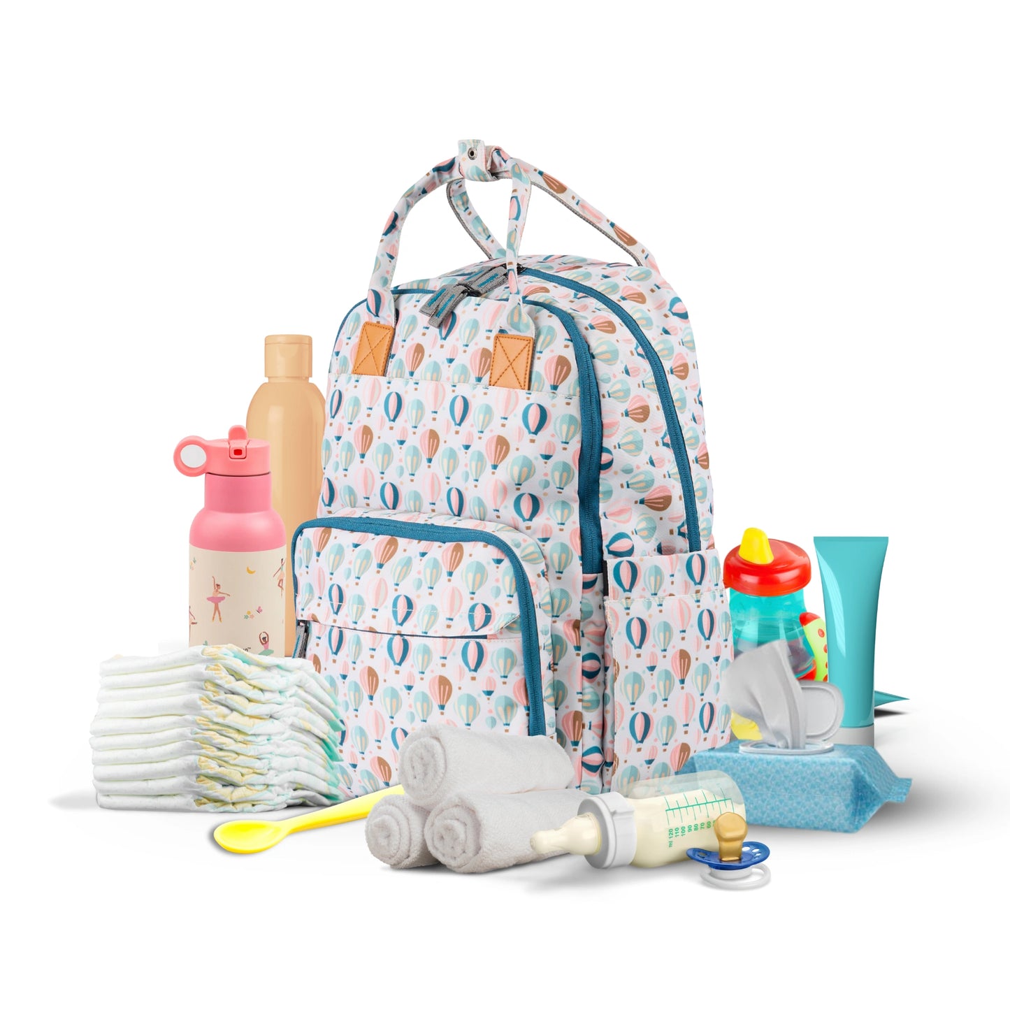 Diaper Bag Backpack - Lightweight, Durable, Travel-Friendly