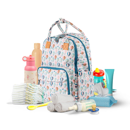 Diaper Bag Backpack - Lightweight, Durable, Travel-Friendly
