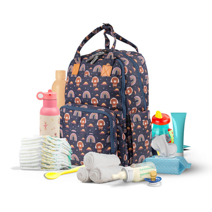 Diaper Bag Backpack - Lightweight, Durable, Travel-Friendly