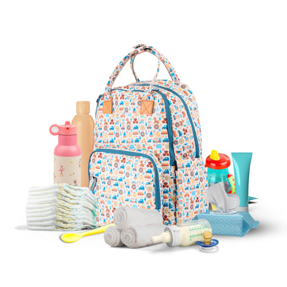 Diaper Bag Backpack - Lightweight, Durable, Travel-Friendly