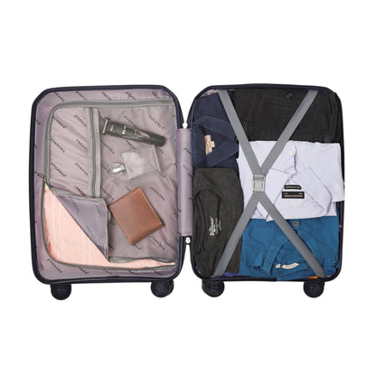 JB Vacanza Arctic Polypropylene Cabin Trolley Bag Small Size - 20-inch (55 cm)