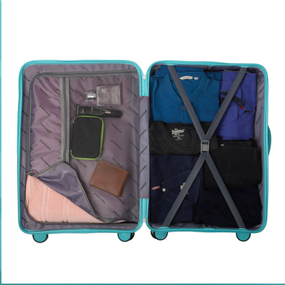 JB Vacanza Polypropylene Check-In Trolley Bags Medium Size - 24 inches (65 cm)