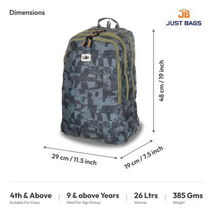 Secondary School & Jr College 26L Backpack For Children - 19" (48cm) | Age 9+