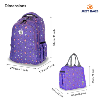 PreSchool Combo 18L Backpack & 6L TiffinBag For Toddlers – 15 Inches & 7.5 Inches | Ages 2–4.5