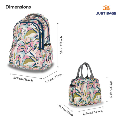 PreSchool Combo 18L Backpack & 6L TiffinBag For Toddlers – 15 Inches & 7.5 Inches | Ages 2–4.5
