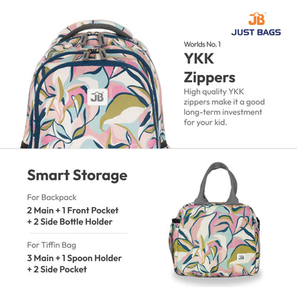 PreSchool Combo 18L Backpack & 6L TiffinBag For Toddlers – 15 Inches & 7.5 Inches | Ages 2–4.5