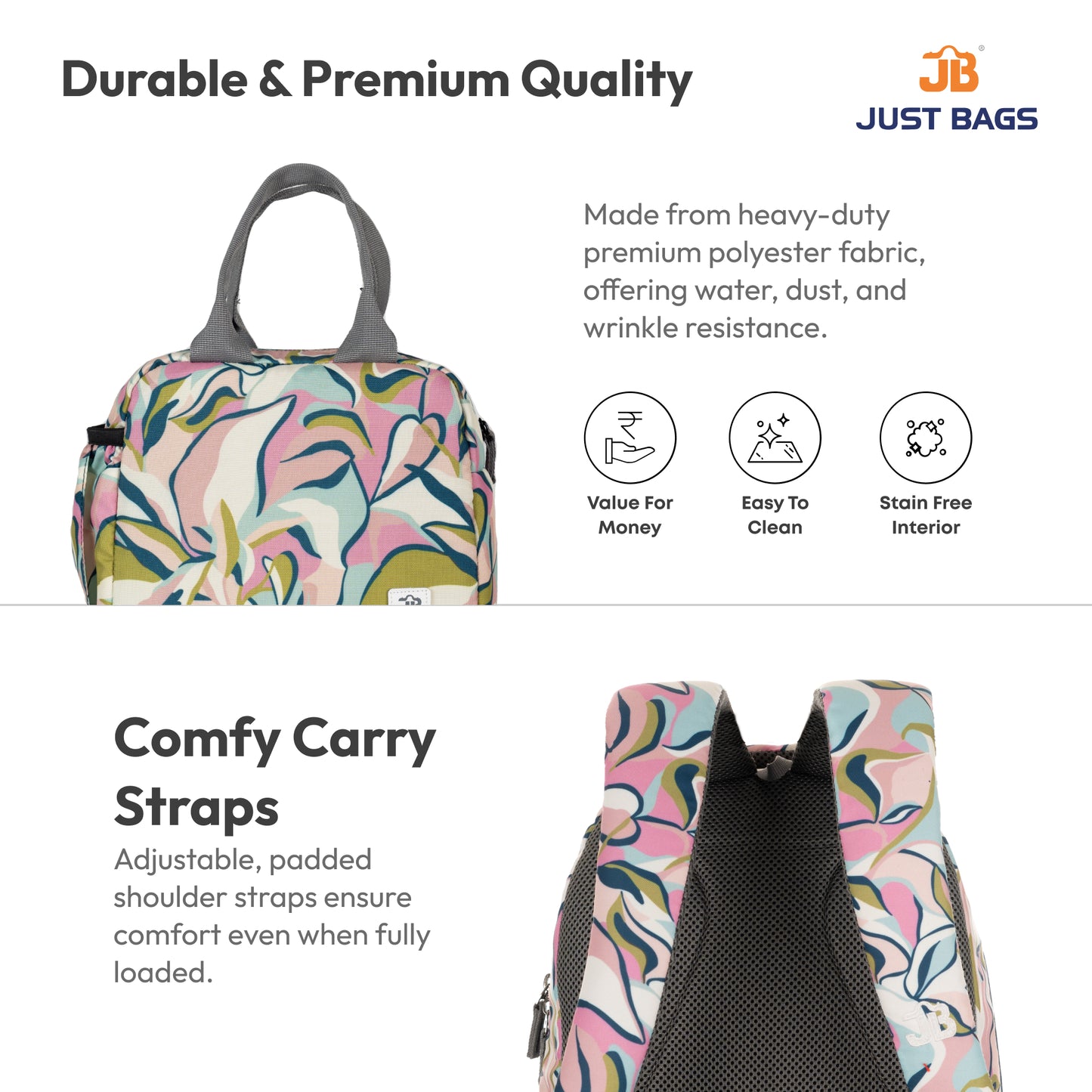 PreSchool Combo 18L Backpack & 6L TiffinBag For Toddlers – 15 Inches & 7.5 Inches | Ages 2–4.5
