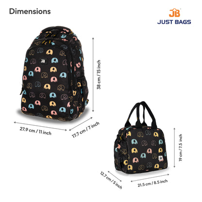 PreSchool Combo 18L Backpack & 6L TiffinBag For Toddlers – 15 Inches & 7.5 Inches | Ages 2–4.5