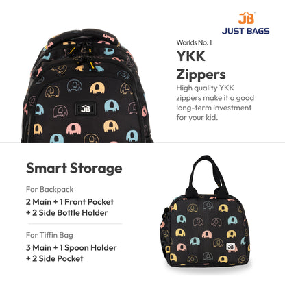 PreSchool Combo 18L Backpack & 6L TiffinBag For Toddlers – 15 Inches & 7.5 Inches | Ages 2–4.5