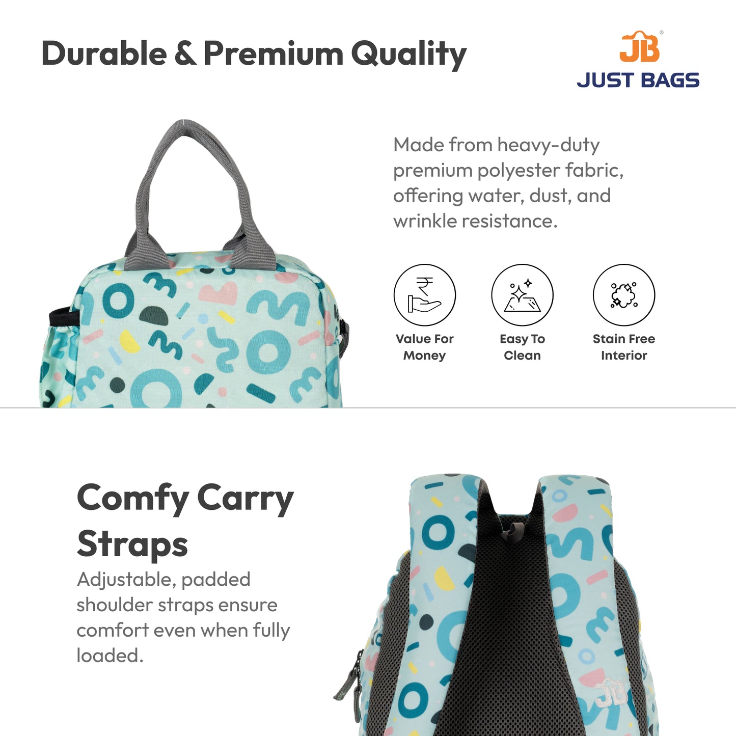 PreSchool Combo 18L Backpack & 6L TiffinBag For Toddlers – 15 Inches & 7.5 Inches | Ages 2–4.5