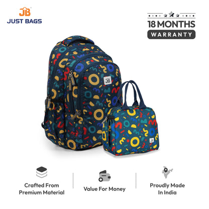 PreSchool Combo 18L Backpack & 6L TiffinBag For Toddlers – 15 Inches & 7.5 Inches | Ages 2–4.5