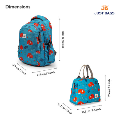 PreSchool Combo 18L Backpack & 6L TiffinBag For Toddlers – 15 Inches & 7.5 Inches | Ages 2–4.5