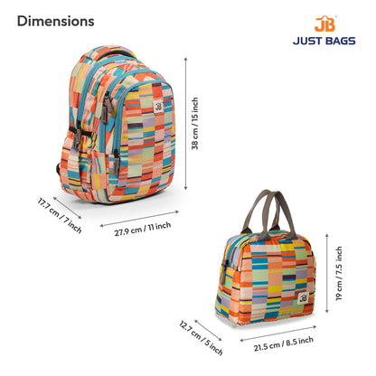 PreSchool Combo 18L Backpack & 6L TiffinBag For Toddlers – 15 Inches & 7.5 Inches | Ages 2–4.5