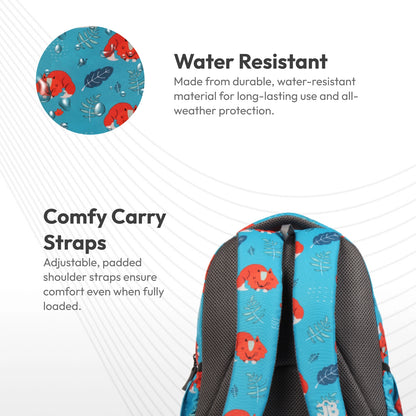 Classic School Bag(38cm)(15 inches) & Tiffin Bag(26cm) Combo – Stylish, Durable & Water-Resistant | Lightweight Backpack