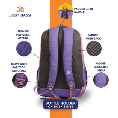 Classic College/School Bag(48cm)(19 inches) & Tiffin Bag(26cm) Combo – Stylish, Durable & Water-Resistant | Lightweight Backpack