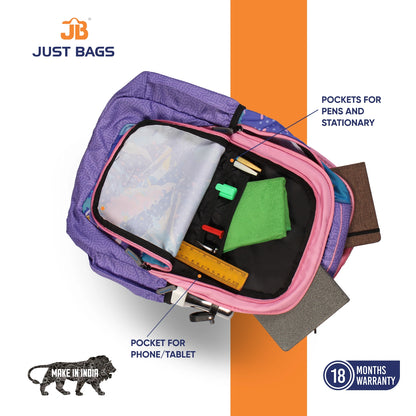 Classic College/School Bag(48cm)(19 inches) & Tiffin Bag(26cm) Combo – Stylish, Durable & Water-Resistant | Lightweight Backpack