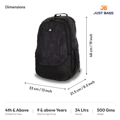Secondary School & Jr College 34L Backpack For Children - 19" (48cm) | Age 9+