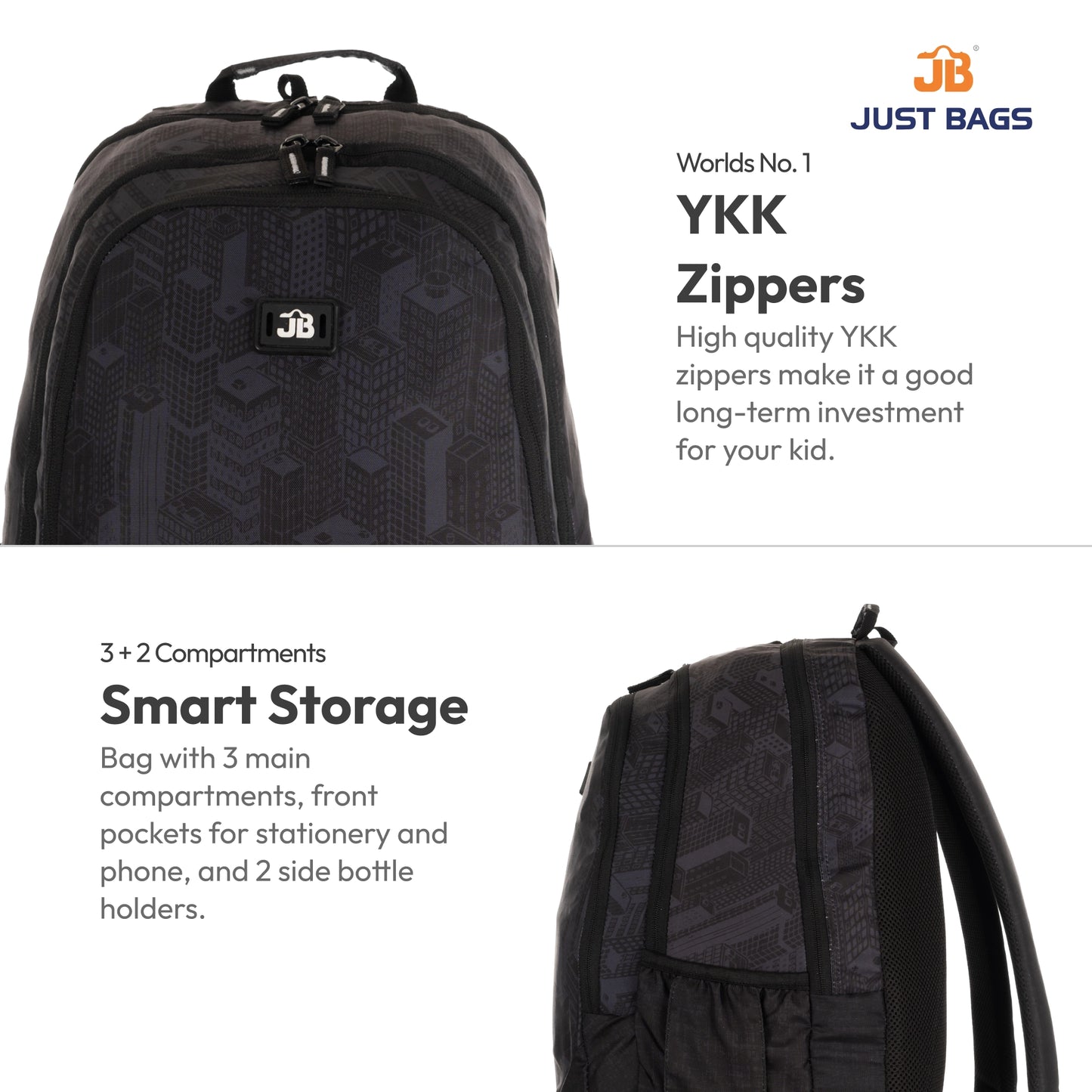 Secondary School & Jr College 34L Backpack For Children - 19" (48cm) | Age 9+