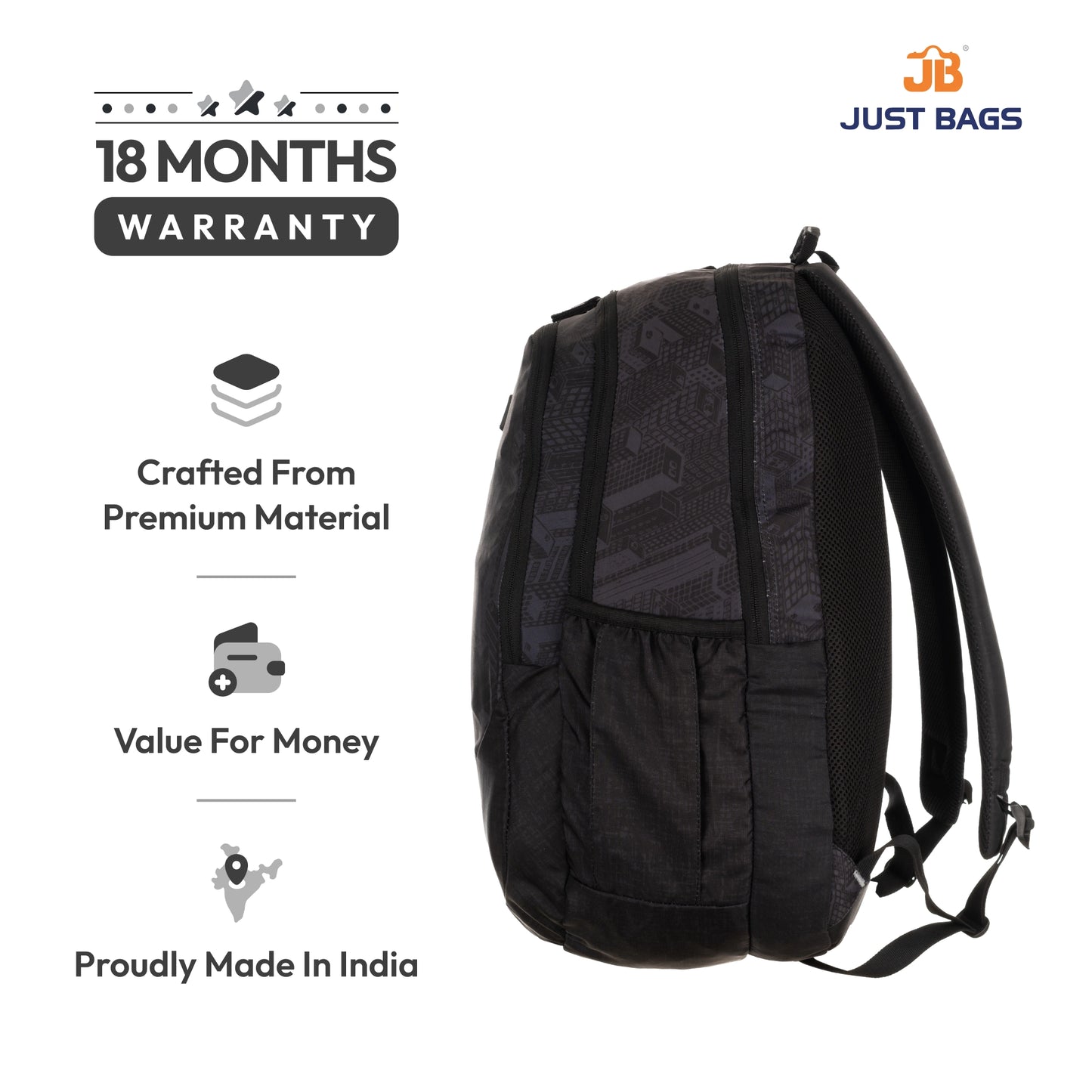 Secondary School & Jr College 34L Backpack For Children - 19" (48cm) | Age 9+