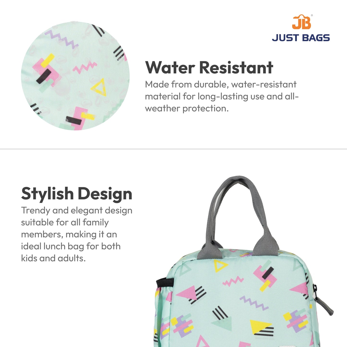 Primary School 25L Backpack & 6L TiffinBag Combo for Kids – 17 Inches-7.5 Inches | Ages 8–10