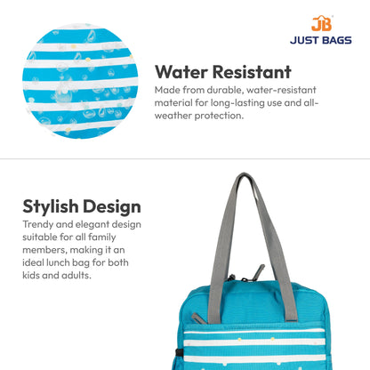 Secondary School 34L Backpack & 8L TiffinBag Combo for Kids – 18 Inches & 10.5 Inches | Age 9+
