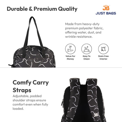 Secondary School 34L Backpack & 8L TiffinBag Combo for Kids – 18 Inches & 10.5 Inches | Age 9+