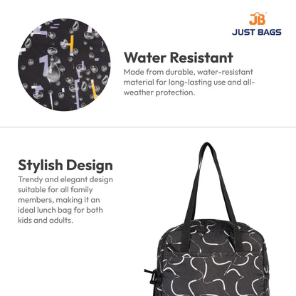 Secondary School 34L Backpack & 8L TiffinBag Combo for Kids – 18 Inches & 10.5 Inches | Age 9+