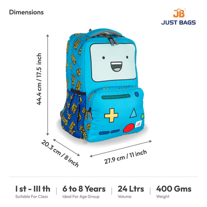 Primary School 24L Backpack for Kids – 17 Inches | Ages 6–8