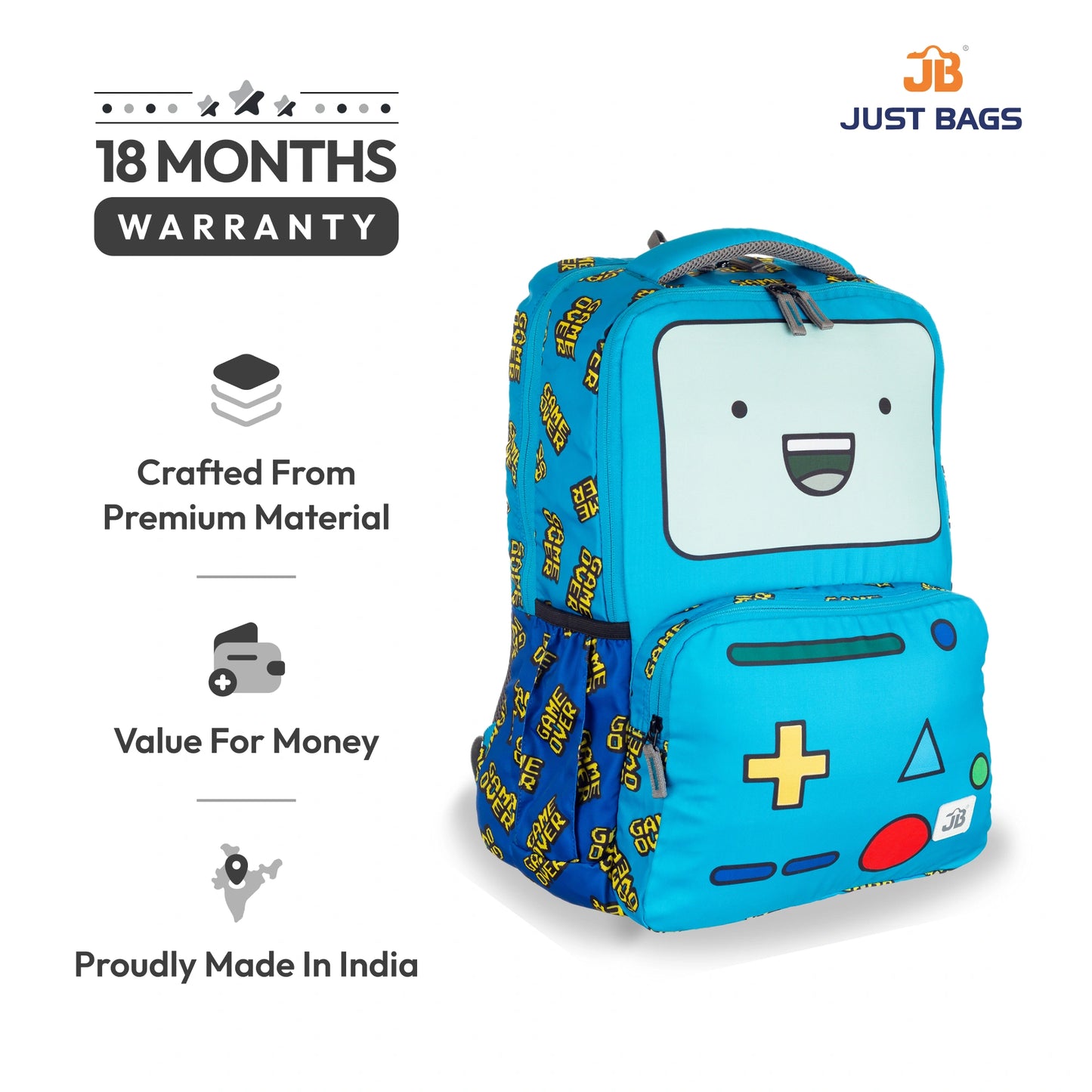 Primary School 24L Backpack for Kids – 17 Inches | Ages 6–8