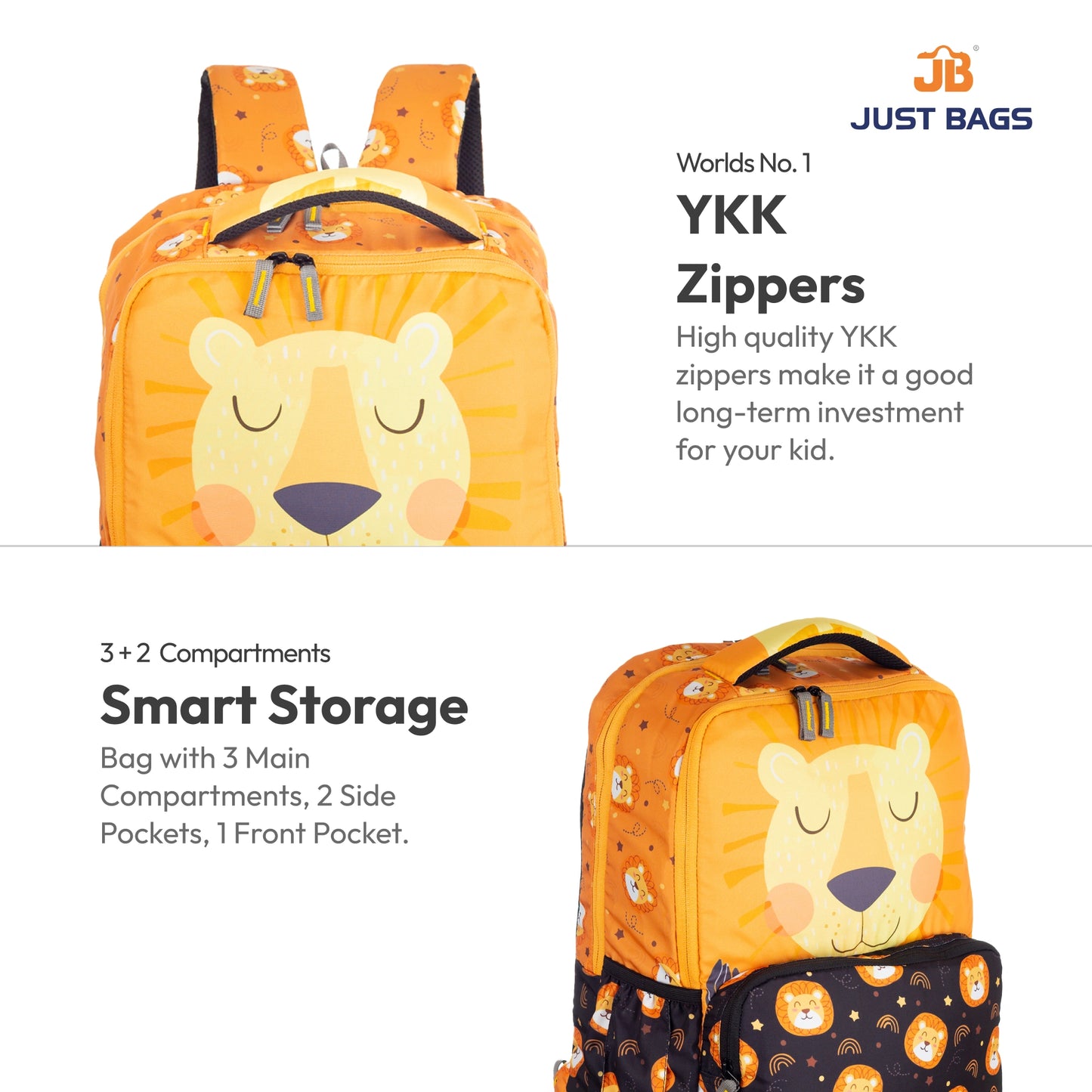 Primary School 24L Backpack for Kids – 17 Inches | Ages 6–8