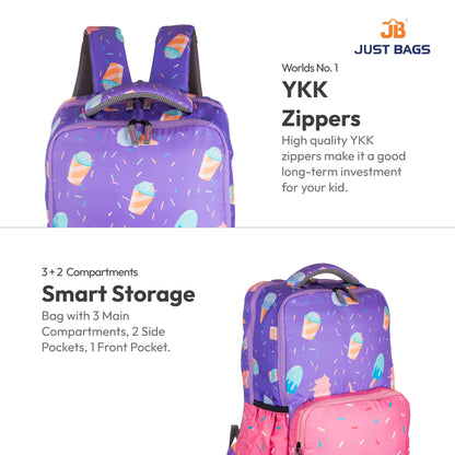 Primary School 24L Backpack for Kids – 17 Inches | Ages 6–8