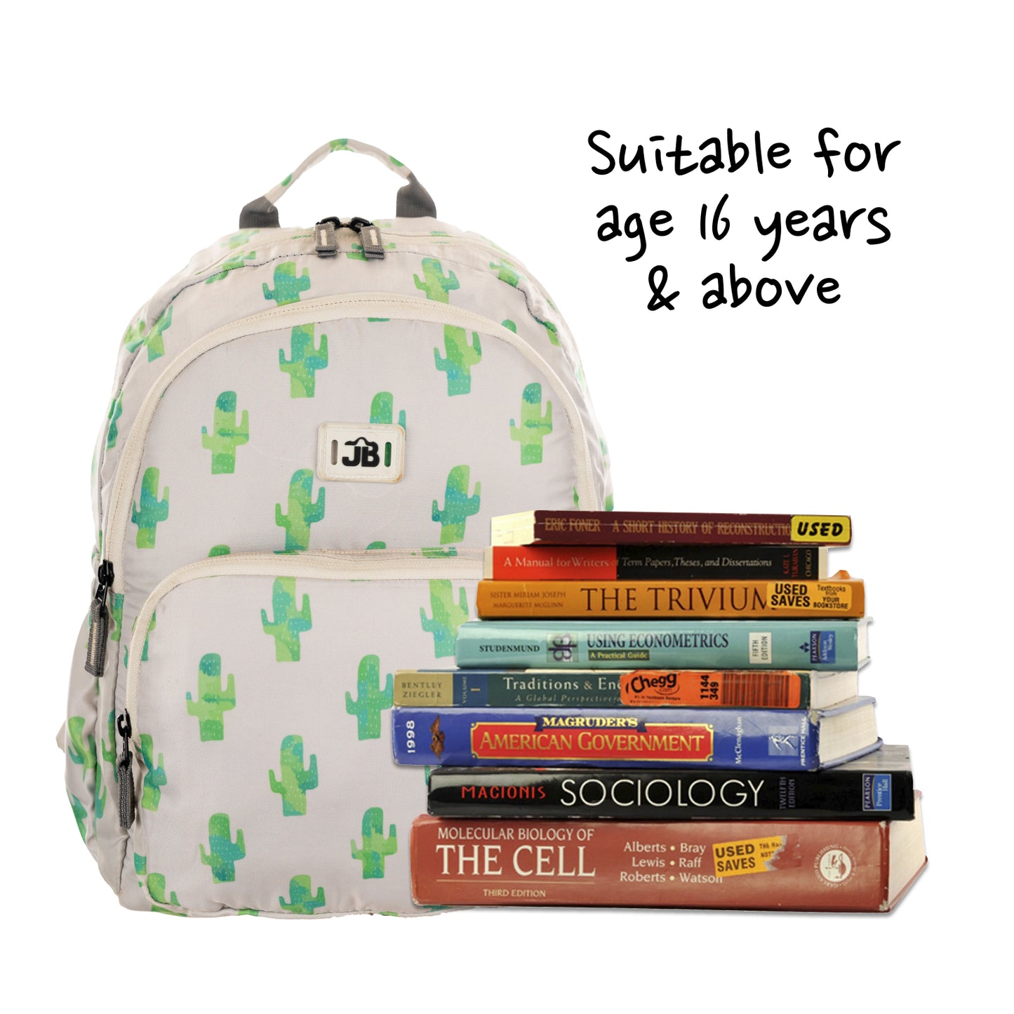 Bold & Beautiful Statement Casual Backpacks for Girls and Women - Height 14 Inches