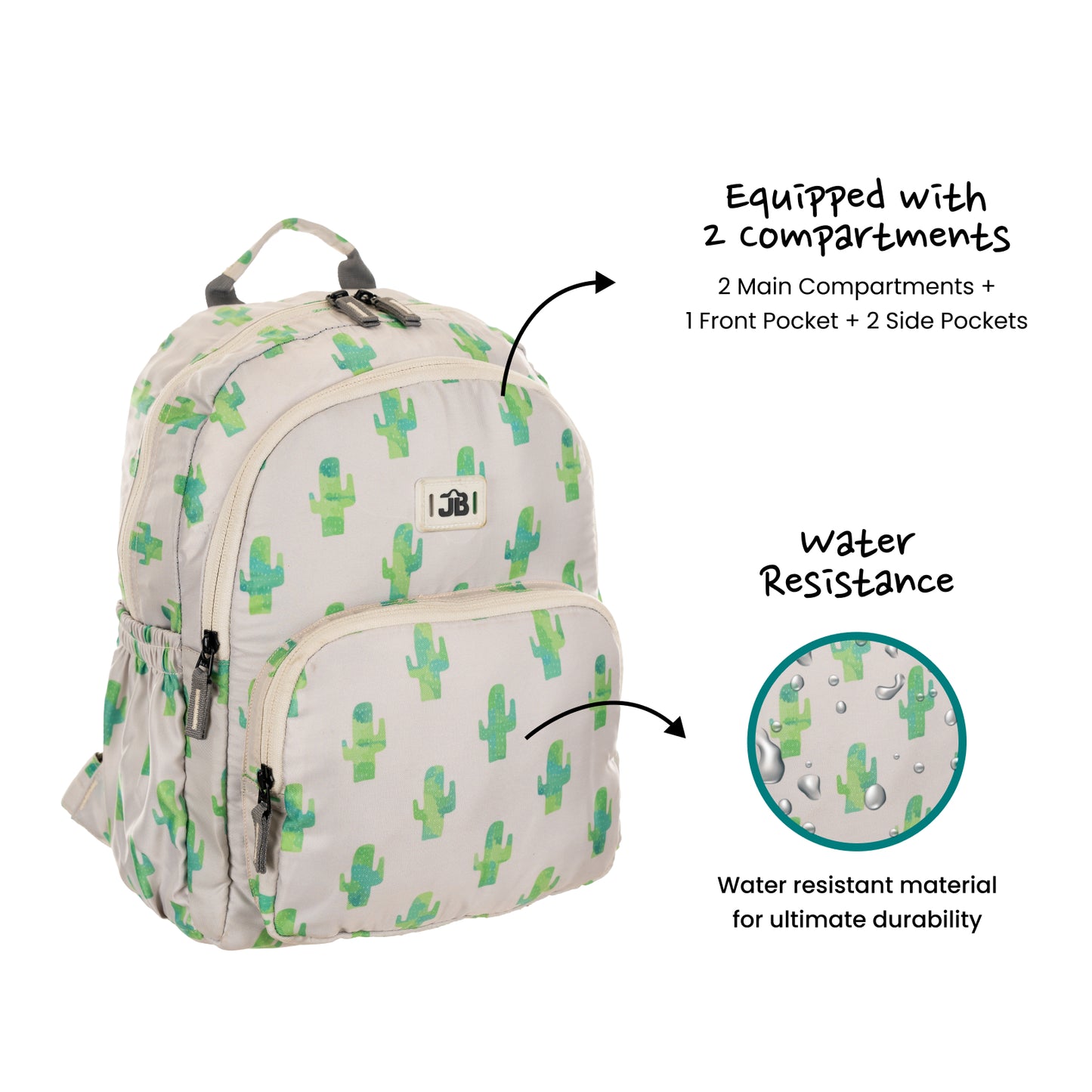 Bold & Beautiful Statement Casual Backpacks for Girls and Women - Height 14 Inches