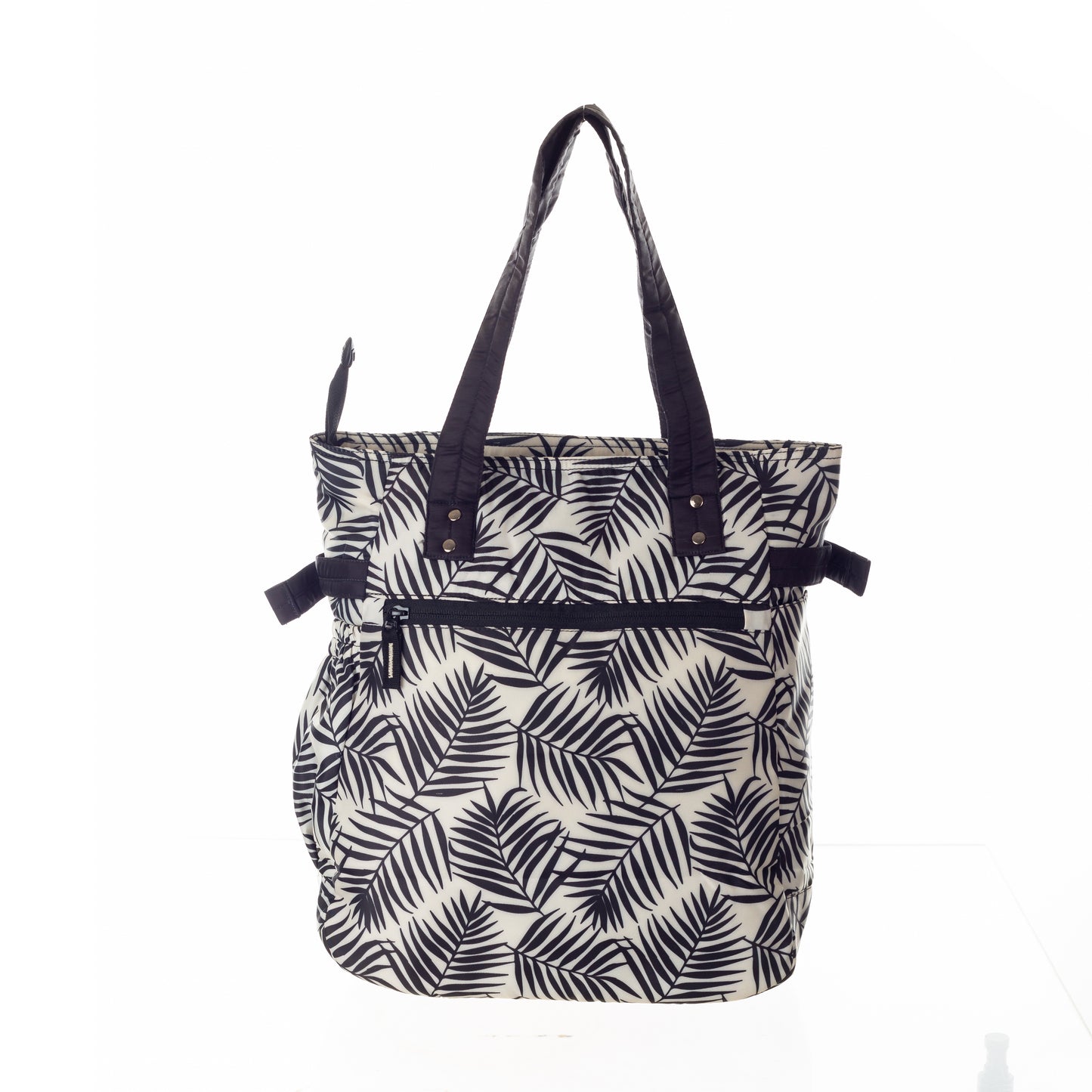 Effortlessly chic vibrant Printed Tote Bag For Women - Tropical Cream