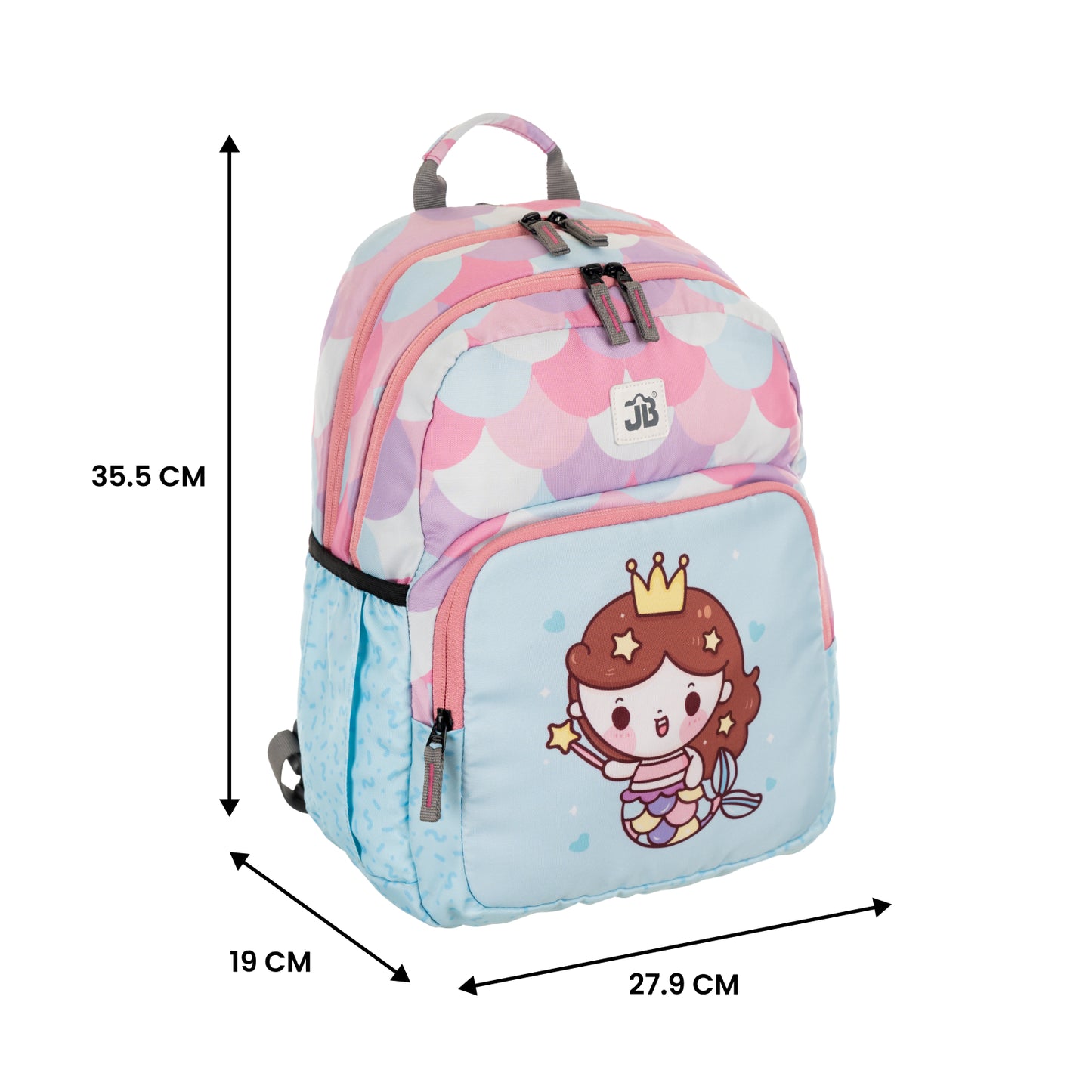 Specious Treasure Colorful Backpack for Kindergarten Kids 2 to 4 years - 14 Inch