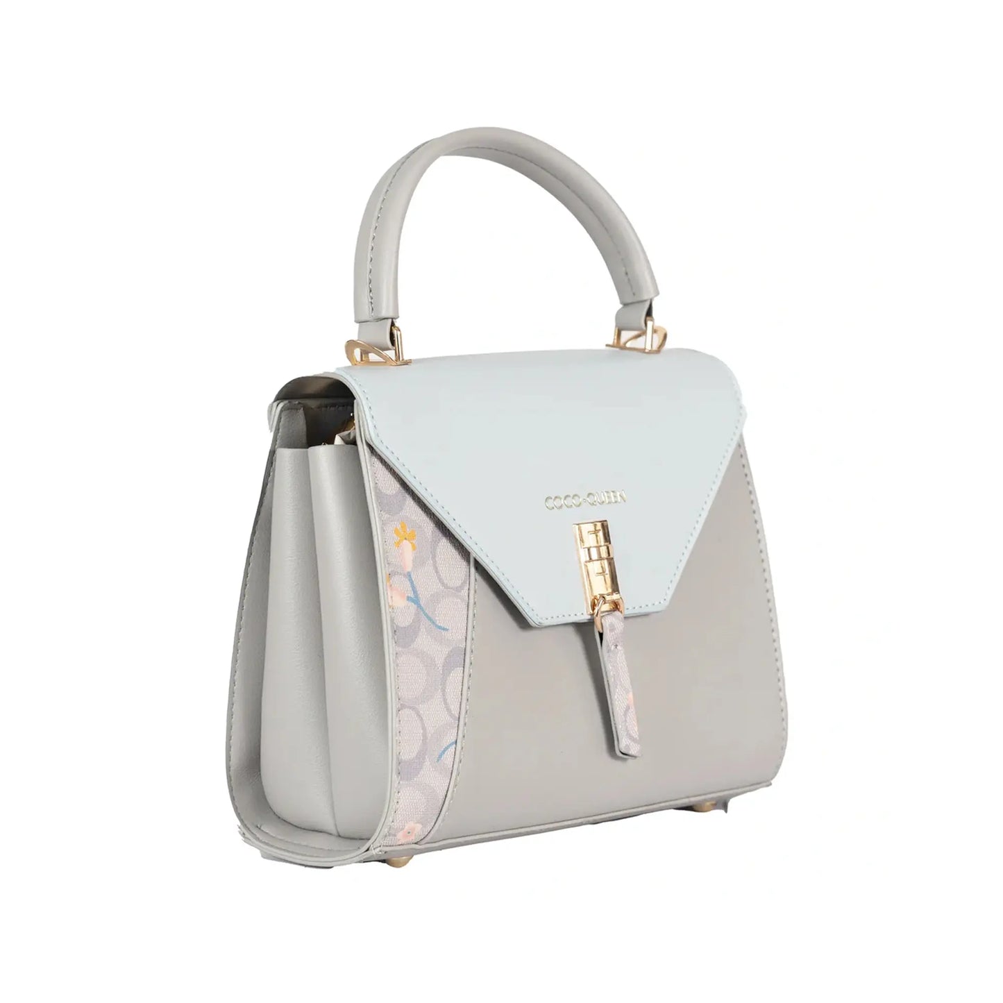 Design 14 Classy Dual-Use Faux Leather Bag With Printed Pattern, Tassel & Gold Accents