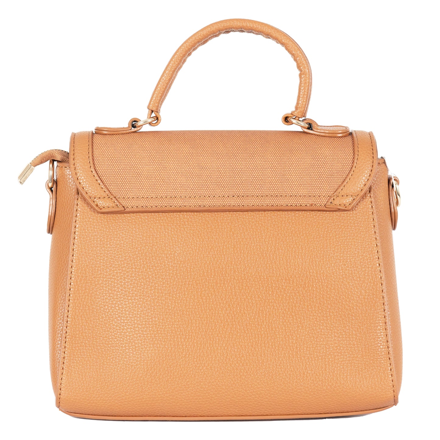 Design 7 Chic Faux Leather Hand & Sling Bag with Magnetic Clasp and Gold Detailing