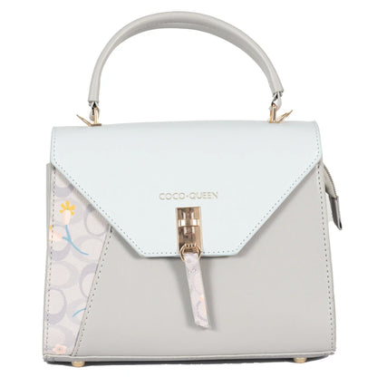 Design 14 Classy Dual-Use Faux Leather Bag With Printed Pattern, Tassel & Gold Accents