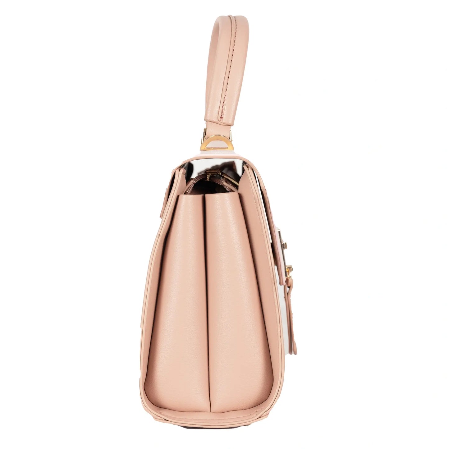 Design 14 Classy Dual-Use Faux Leather Bag With Printed Pattern, Tassel & Gold Accents