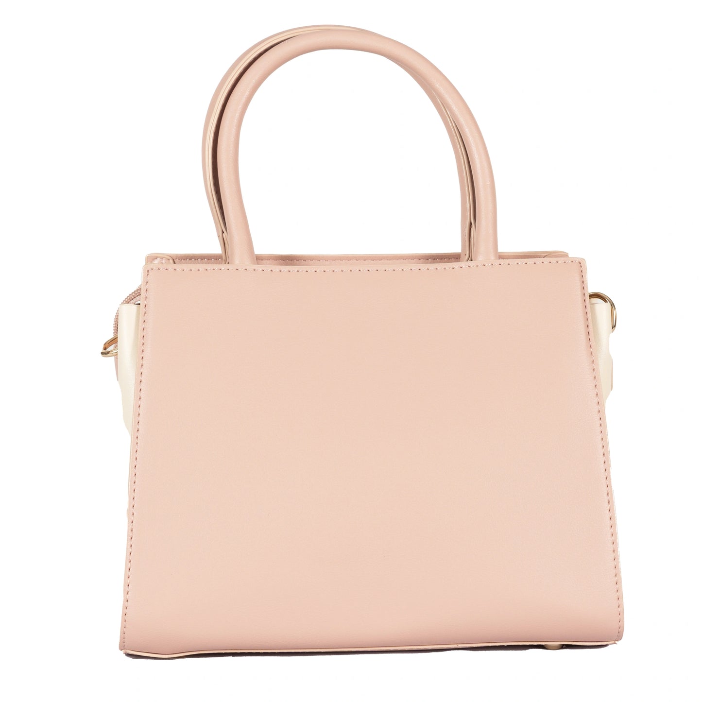 Design 11 Elegant Foam Finish Hand & Sling Bag with Scarf Accent and Gold Detailing