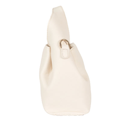 Design 3 Unique-Shaped Faux Leather Dual-Use Bag with Gold Accents