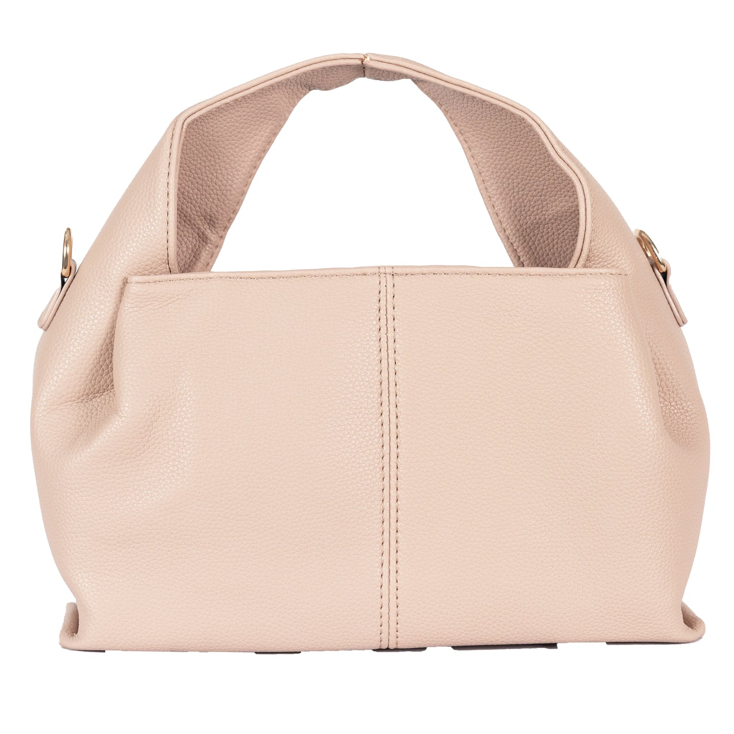 Design 3 Unique-Shaped Faux Leather Dual-Use Bag with Gold Accents