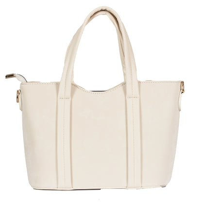 Design 4 Faux Velvet & Leather Dual-Use Bag with Tassel & Gold Accents