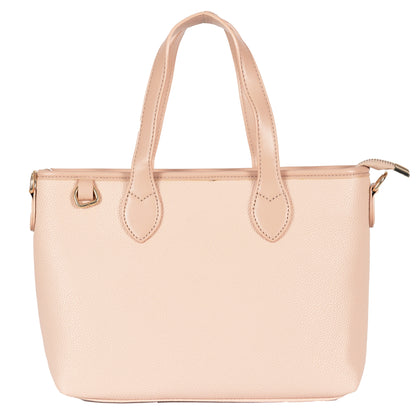 Design 5 Elegant Dual-Use Leather Bag with Gold Accents