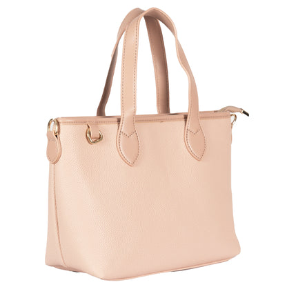 Design 5 Elegant Dual-Use Leather Bag with Gold Accents