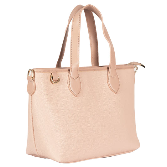 Design 5 Elegant Dual-Use Leather Bag with Gold Accents