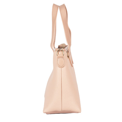 Design 5 Elegant Dual-Use Leather Bag with Gold Accents