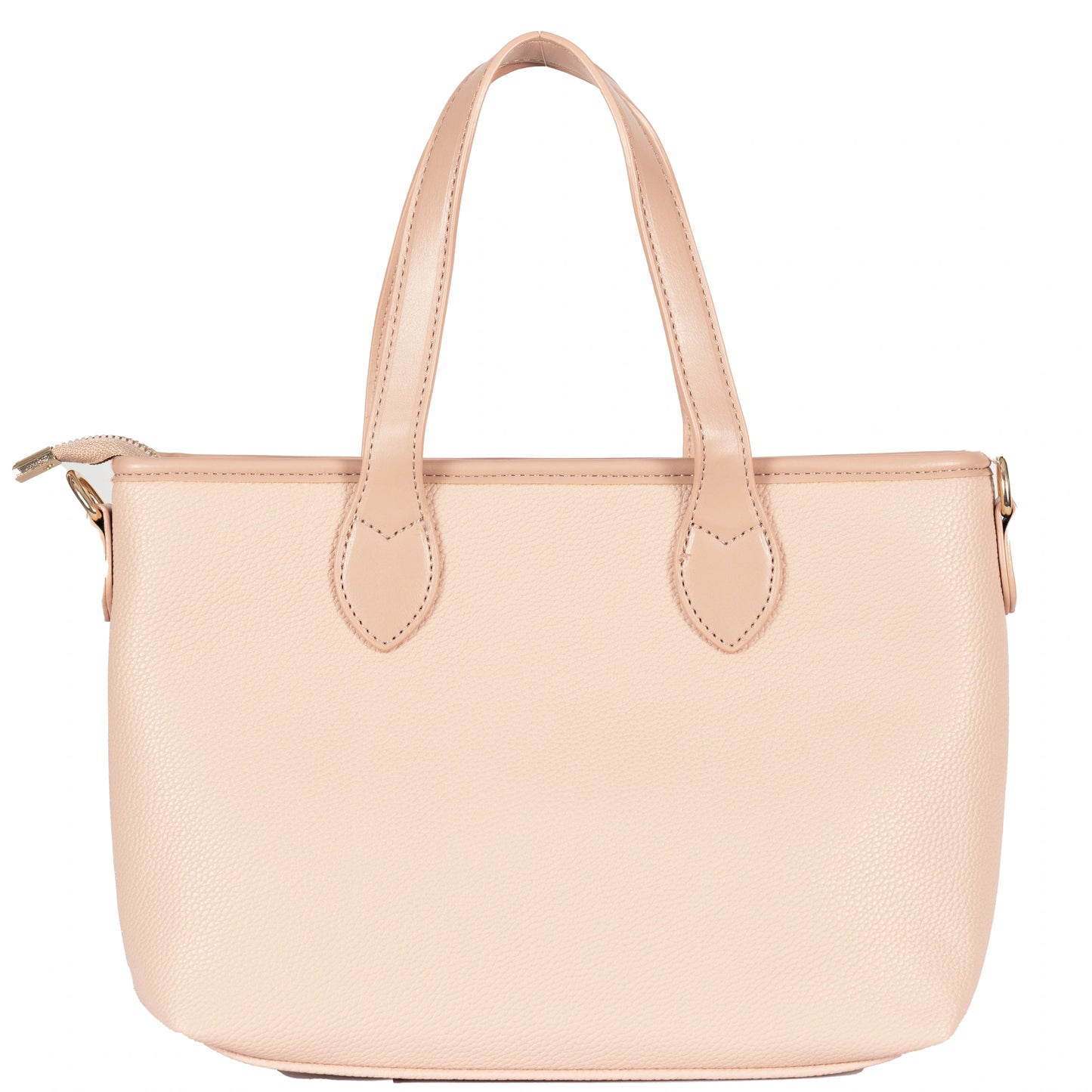 Design 5 Elegant Dual-Use Leather Bag with Gold Accents