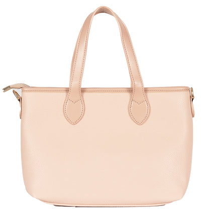 Design 5 Elegant Dual-Use Leather Bag with Gold Accents